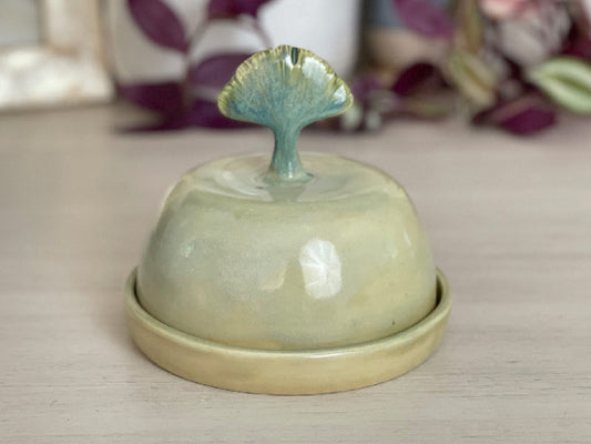 Ginko Leaf Butter Dish